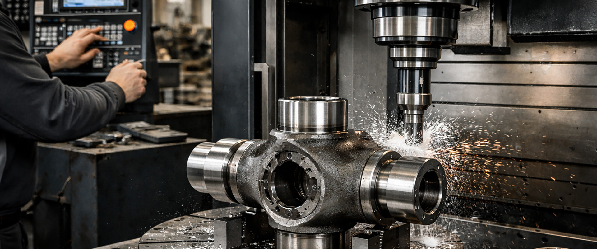 Heavy Duty Spare Parts Production Line