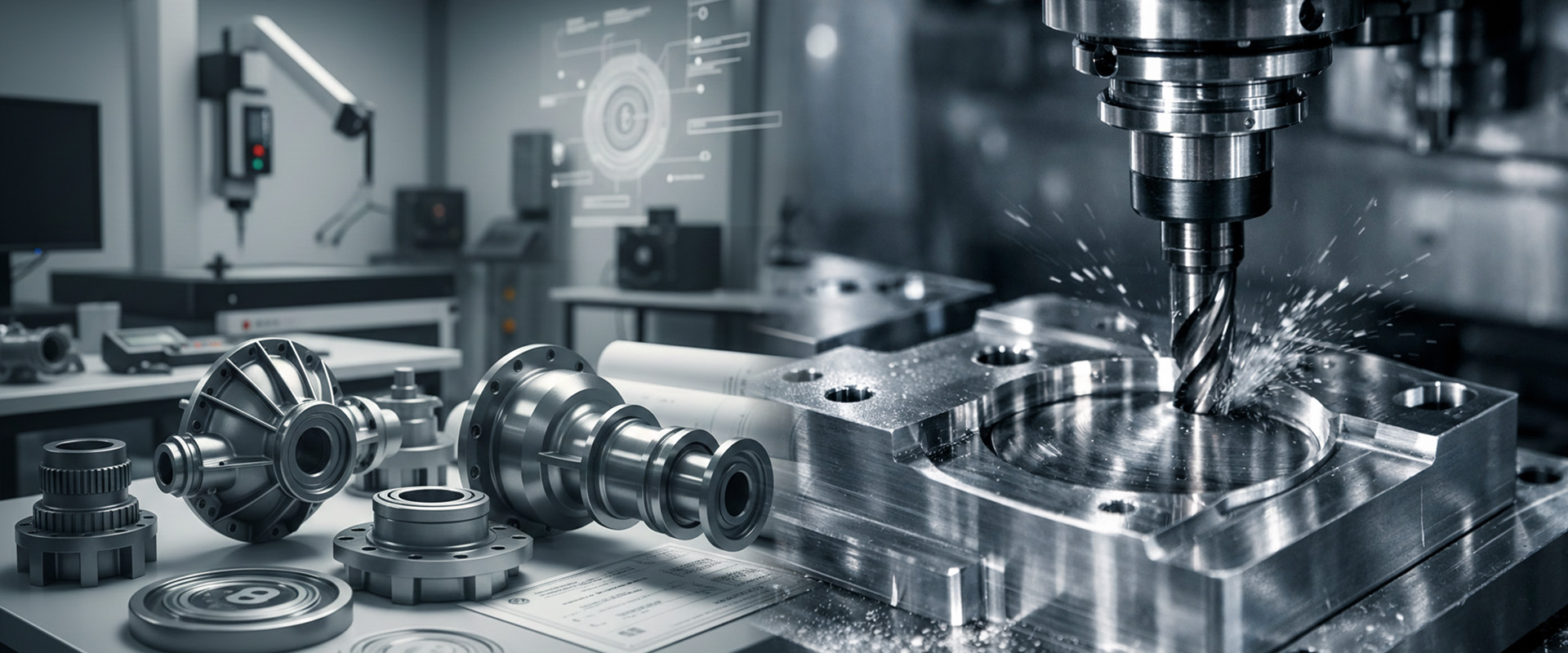 Hassas CNC Yedek Parça İşleme